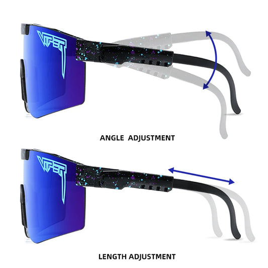 Male and Female Pit Vipe UV400 Sports Sunglasses