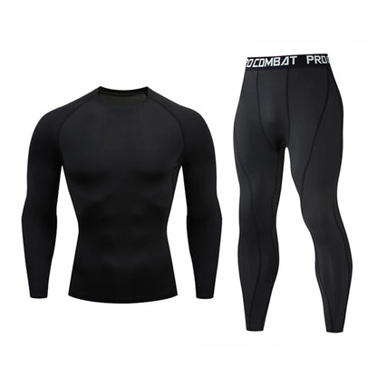 Mens Winter 2 Piece Compression Set