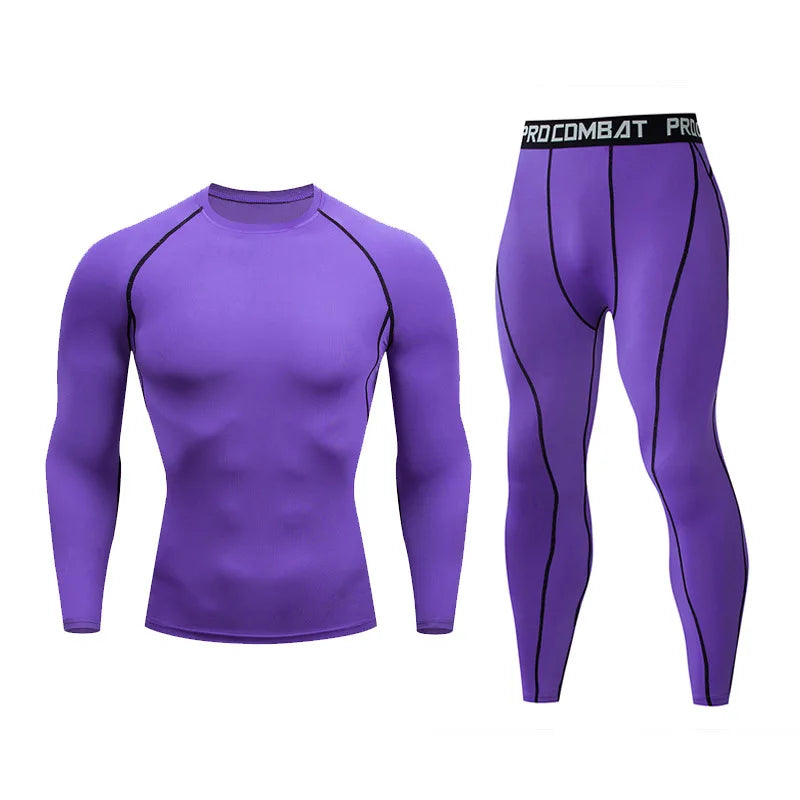 Mens Winter 2 Piece Compression Set