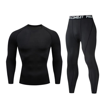 Mens Winter 2 Piece Compression Set