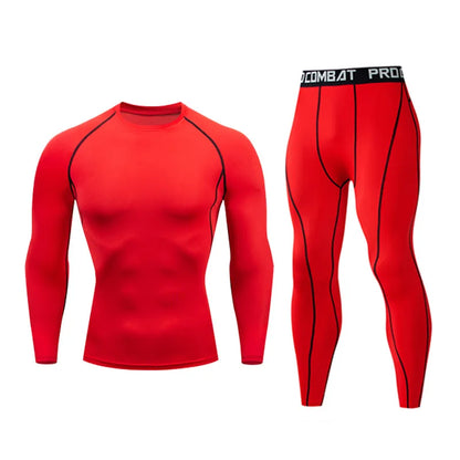 Mens Winter 2 Piece Compression Set
