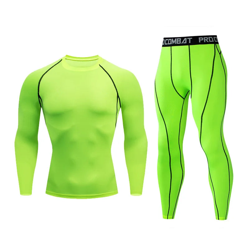 Mens Winter 2 Piece Compression Set